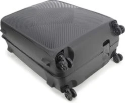 Decent Koffer / Trolley / Reiskoffer - 68 X 47.5 X 28 Cm - 80 Liter - Axiss-Fix - Zwart -Beroemde Bagage Winkel 1200x998