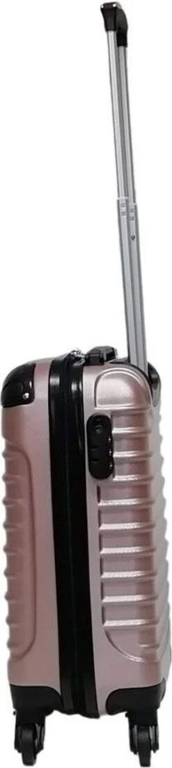 Castillo Quadrant 2 Delige ABS Kofferset (XL + S) - Rosé Gold -Beroemde Bagage Winkel 269x1200