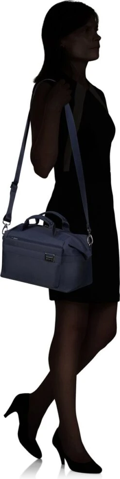 Samsonite Beautycase - Airea Dark Blue -Beroemde Bagage Winkel 302x1200