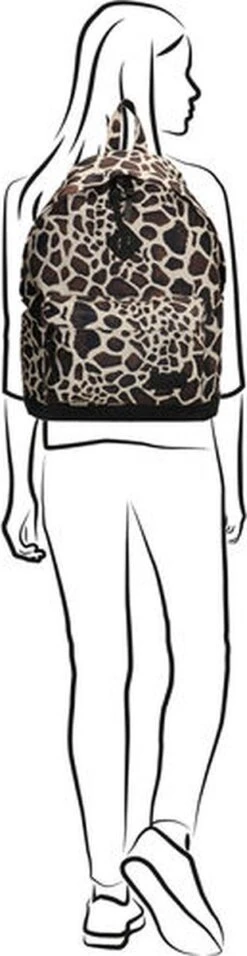 Enrico Benetti Londen 46121 Laptoprugzak Met 14" Laptopvak - Giraf Print -Beroemde Bagage Winkel 310x1200