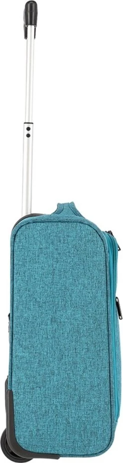Travelite Handbagage Zachte Koffer / Trolley / Reiskoffer - Cabin - 43 Cm - Blauw -Beroemde Bagage Winkel 319x1200