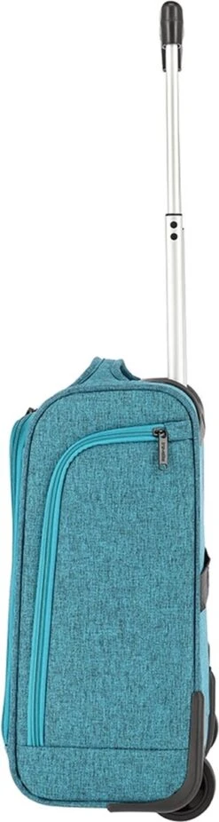 Travelite Handbagage Zachte Koffer / Trolley / Reiskoffer - Cabin - 43 Cm - Blauw -Beroemde Bagage Winkel 320x1200