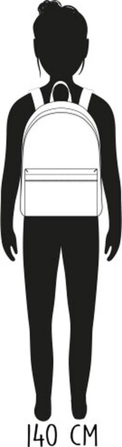 Milky Kiss Sweet & Simple Large Rugzak - 12,5 L - Roze -Beroemde Bagage Winkel 329x1200