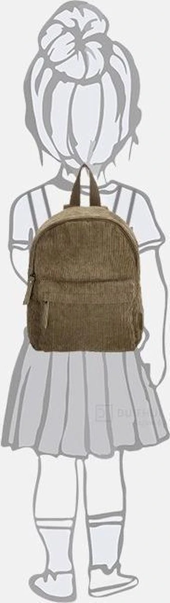 Beagles Navarra Rugzak - Olijfgroen 9 Beagles Navarra Rugzak - Olijfgroen - Afbeelding 7