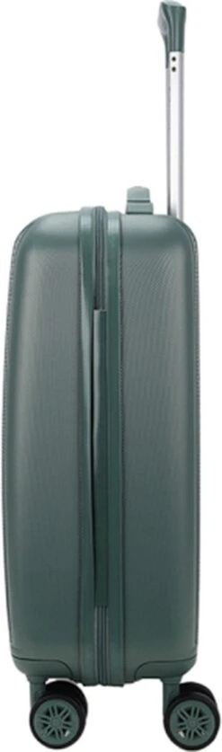 Decent Handbagage Koffer / Trolley / Reiskoffer - 55 Cm - 38 Liter - ABS - Tranporto - Groen -Beroemde Bagage Winkel 354x1200