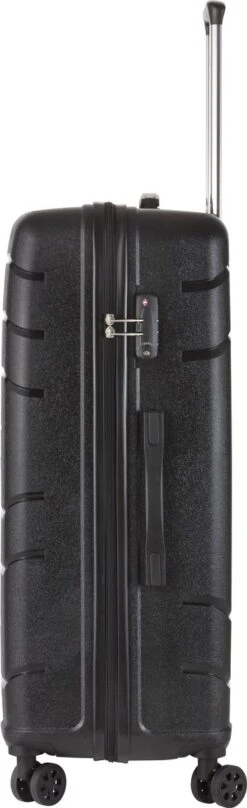 TravelZ Big Bars Reiskoffer 78 Cm Met Dubbele Wielen - Trolley Koffer Met TSA-slot - Zwart -Beroemde Bagage Winkel 367x1200 1