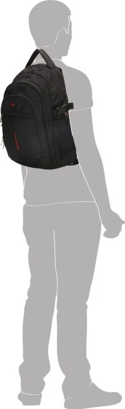 Enrico Benetti Cornell 47081 Laptoprugzak 15,6 Inch Laptopvak - Zwart -Beroemde Bagage Winkel 368x1200 2