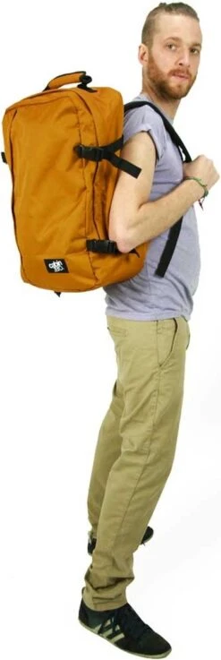 Cabin Zero Reistas / Weekendtas - 51 X 36 X 19 Cm - 44 Liter - Classic - Oranje -Beroemde Bagage Winkel 402x1200 6
