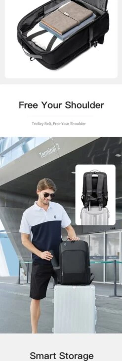 Arctic Hunter Rugtas - Laptop Tas - 15,6 Inch - Waterafstotend - Usb Oplaadstation -Beroemde Bagage Winkel 405x1200 3