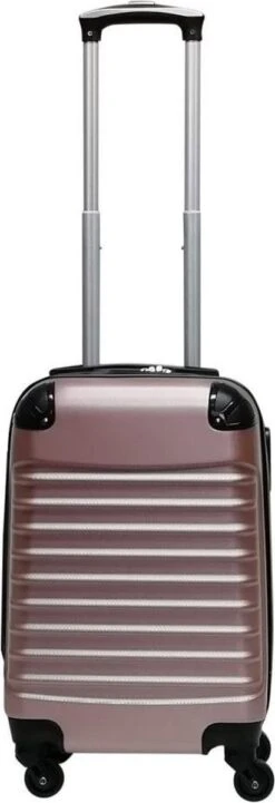 Castillo Quadrant 2 Delige ABS Kofferset (XL + S) - Rosé Gold -Beroemde Bagage Winkel 411x1200 1