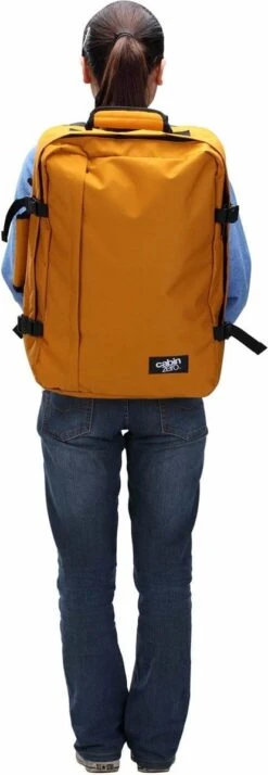 Cabin Zero Reistas / Weekendtas - 51 X 36 X 19 Cm - 44 Liter - Classic - Oranje -Beroemde Bagage Winkel 415x1200 1