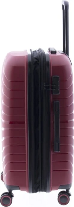 Gladiator Kick-Off Handbagage Koffer Expandable - 55 Cm - 36/40 Liter - Eco Friendly Recyclebaar PP - Rood -Beroemde Bagage Winkel 434x1200