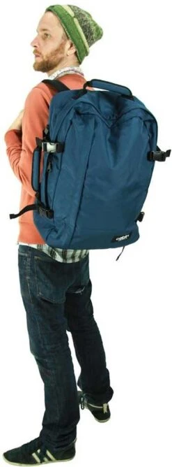 Cabin Zero Reistas / Weekendtas - 51 X 36 X 19 Cm - 44 Liter - Classic - Blauw -Beroemde Bagage Winkel 444x1200 3