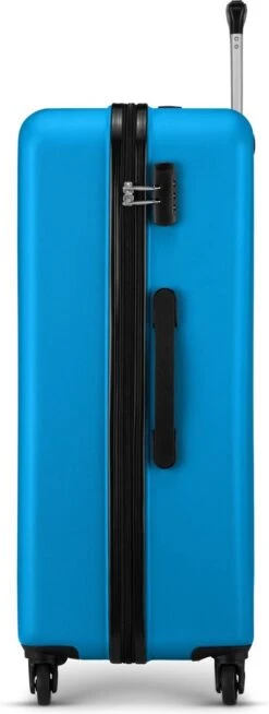 BHPPY - Ocean Blue - Reiskoffer (76 Cm) -Beroemde Bagage Winkel 453x1200