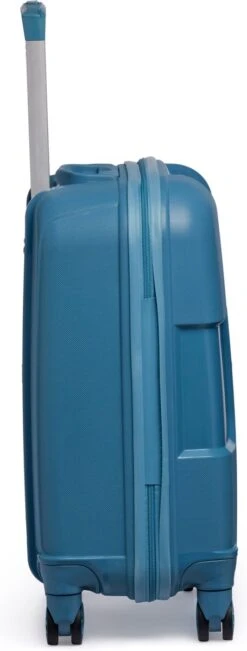 ©TROLLEYZ - Venice No.10 - Trolley - 55cm Met TSA Slot - Dubbele Wielen - 360° Spinners - 100% Polypropyleen - Handbagage Koffer In Ice Blue -Beroemde Bagage Winkel 455x1200