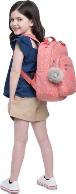 Kipling Seoul Go Small Laptoprugzak 13 Inch - Hearty Pink Met -Beroemde Bagage Winkel 470x1200 3
