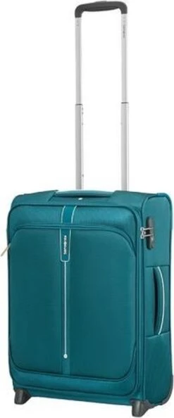 Samsonite Reiskoffer - Popsoda Upright 55/20 (Handbagage) Teal -Beroemde Bagage Winkel 499x1200