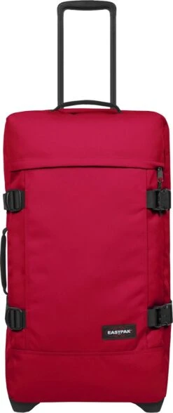 Eastpak TRANVERZ M Reiskoffer (67 X 35.5 X 30 Cm) - Sailor Red -Beroemde Bagage Winkel 504x1200