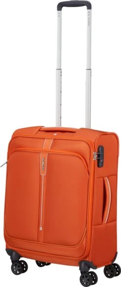 Samsonite Reiskoffer - Popsoda Spinner 55/20/40 (Handbagage) Orange -Beroemde Bagage Winkel 506x1200