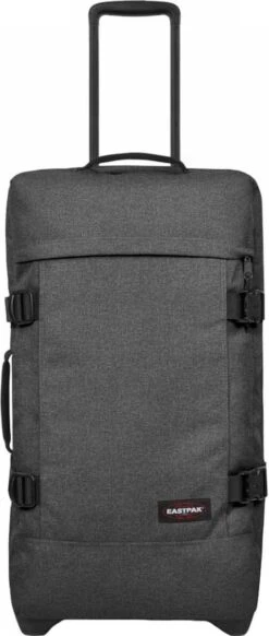 Eastpak TRANVERZ M Reiskoffer (67 X 35.5 X 30 Cm) - Black Denim -Beroemde Bagage Winkel 509x1200