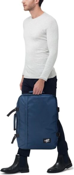 Cabin Zero Reistas / Weekendtas - 51 X 36 X 19 Cm - 44 Liter - Classic - Blauw -Beroemde Bagage Winkel 512x1200 2
