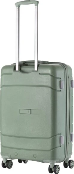 TravelZ Big Bars Reiskoffer 68 Cm Met Dubbele Wielen - Trolley Koffer Met TSA-slot - Olijf -Beroemde Bagage Winkel 513x1200