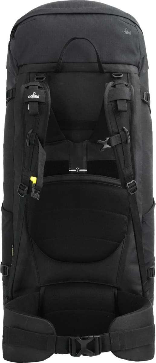 NOMAD® Batura 70 Liter Zwart | Premium Backpack Heren & Dames | Rugzak Incl Flightbag / Hoes 15 NOMAD® Batura 70 Liter Zwart | Premium Backpack Heren & Dames | Rugzak Incl Flightbag / Hoes - Afbeelding 13