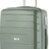 TravelZ Big Bars Reiskoffer 68 Cm Met Dubbele Wielen - Trolley Koffer Met TSA-slot - Olijf -Beroemde Bagage Winkel 530x1200