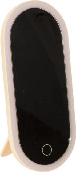 Peach Beauty Luxe Reis Beautycase - LED Spiegel - Peach Oranje -Beroemde Bagage Winkel 533x1200 3