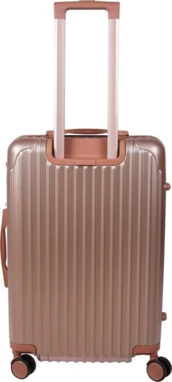 Royal Swiss - Reis Koffer - 66cm - Cijferslot- Lichtgewicht Koffer - 4 Wielen- Rosé Gold -Beroemde Bagage Winkel 543x1200 6