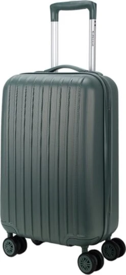 Decent Handbagage Koffer / Trolley / Reiskoffer - 55 Cm - 38 Liter - ABS - Tranporto - Groen -Beroemde Bagage Winkel 552x1200 1