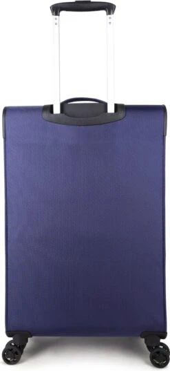 Decent D-Upright Medium Koffer - 66 Cm Expandable - TSA Slot - Donkerblauw -Beroemde Bagage Winkel 552x1200 2