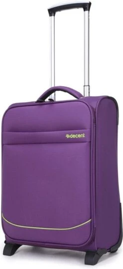Decent Handbagage Koffer Super-Light 50 - Paars -Beroemde Bagage Winkel 552x1200