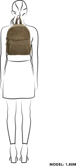 Beagles Navarra Rugzak - Olijfgroen 12 Beagles Navarra Rugzak - Olijfgroen -Beroemde Bagage Winkel 556x1200 4