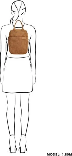 Zebra Trends Rugzak Merel Camel -Beroemde Bagage Winkel 557x1200 4