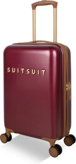 SUITSUIT - Fab Seventies Classic - Biking Red - Handbagage (55 Cm) -Beroemde Bagage Winkel 559x1200