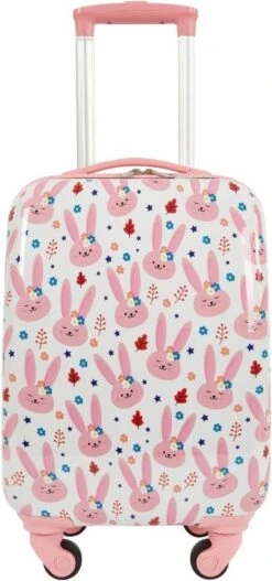 Travelers Club - Kinderkoffer Set - BUNNY -Beroemde Bagage Winkel 562x1200