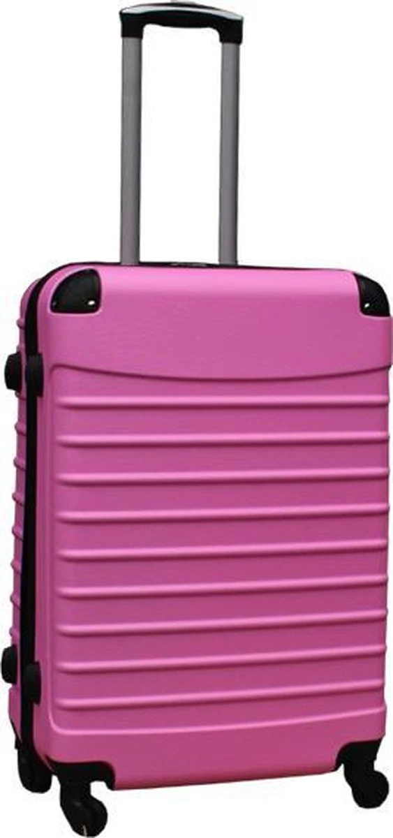 Travelerz Kofferset 3 Delig Met Wielen En Cijferslot - ABS - Licht Roze (228-) 4 Travelerz Kofferset 3 Delig Met Wielen En Cijferslot - ABS - Licht Roze (228-) - Afbeelding 2