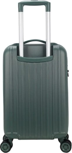 Decent Handbagage Koffer / Trolley / Reiskoffer - 55 Cm - 38 Liter - ABS - Tranporto - Groen -Beroemde Bagage Winkel 565x1200