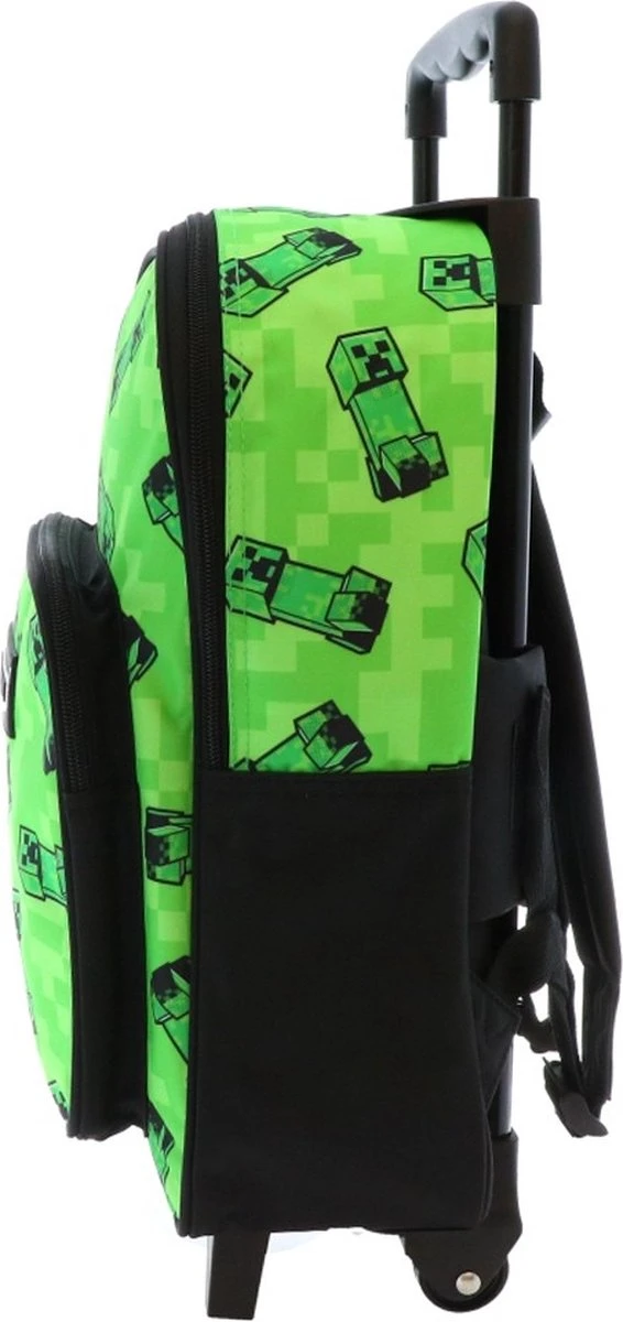Minecraft Jongens Trolley 29x15x38 Groen 7 Minecraft Jongens Trolley 29x15x38 Groen - Afbeelding 5