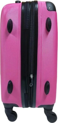 SB Travelbags 'Expandable' Handbagage Koffer 53cm 4 Wielen Trolley - Roze 16 SB Travelbags 'Expandable' Handbagage Koffer 53cm 4 Wielen Trolley - Roze -Beroemde Bagage Winkel 567x1200 1