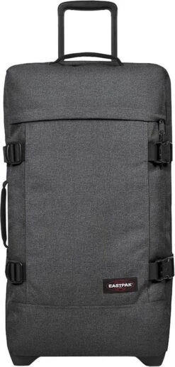 Eastpak TRANVERZ M Reiskoffer (67 X 35.5 X 30 Cm) - Black Denim -Beroemde Bagage Winkel 572x1200