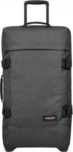 Eastpak TRANVERZ M Reiskoffer (67 X 35.5 X 30 Cm) - Black Denim -Beroemde Bagage Winkel 574x1200 7