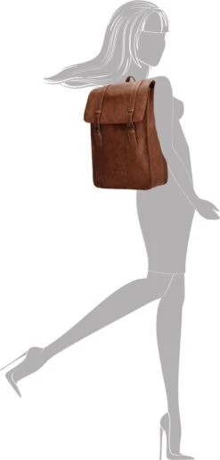 Enrico Benetti Caen 66593 Rugzak Met 14" Laptopvak - Cognac 11 Enrico Benetti Caen 66593 Rugzak Met 14" Laptopvak - Cognac -Beroemde Bagage Winkel 575x1200 6