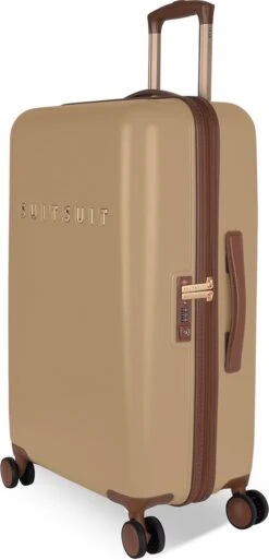 SUITSUIT - Fab Seventies - Cuban Sand - Reiskoffer (66 Cm) -Beroemde Bagage Winkel 578x1200