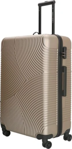 Enrico Benetti Louisville 39040 Driedelige Kofferset Hardcase ABS - Champagne -Beroemde Bagage Winkel 584x1200 1