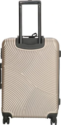 Enrico Benetti Harde Koffer LouisvilleHoogte 65 Cm - Champagne -Beroemde Bagage Winkel 586x1200