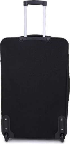 Decent Basic-Line Large Trolley 73 Cm - Zwart -Beroemde Bagage Winkel 589x1200 1