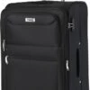 Travelz Softspinner TSA Reiskoffer 77cm - Zachte Reiskoffer Met Expander 104 + 16 Ltr - Zwart -Beroemde Bagage Winkel 594x1200 5