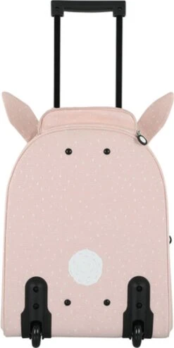 Trixie - Trolley Kinderkoffer - Reistrolley - Mrs Rabbit -Beroemde Bagage Winkel 600x1200 4
